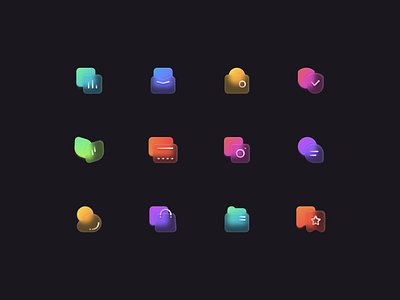 Glass Icons