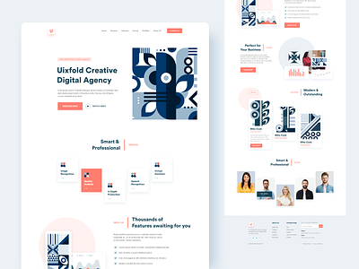 Digital Agency Website Design