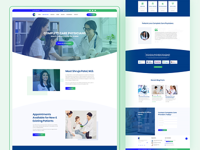 Medical Website Redesign article section clean design consultation landing page covid-19 apps detail landing page doctor doctor app doctor appointment doctor landing page health app health care health center health club health service health service app health service landing page hospital landing page new section