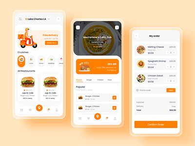 Food Delivery App UI 🍔