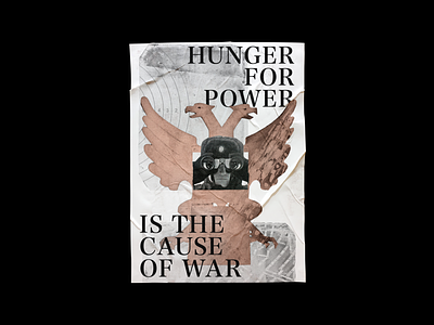 The CAUSE of WAR poster art art work artwork collage craft collage design digital collage graphic design poster design posters typography war poster