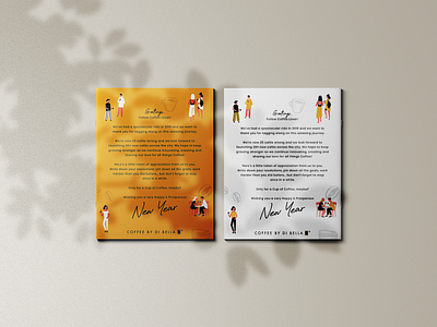 Greeting Letter adobe illustrator adobe photoshop colours editorial design greeting card illustration letter marketing note print print design
