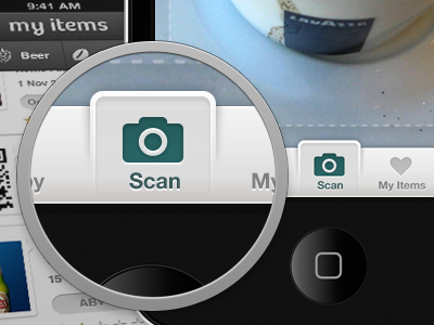 scan retina display - sensaay apps android apps ios iphone ui