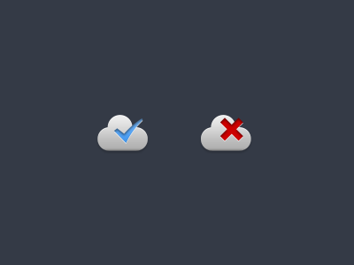 Cloud icons