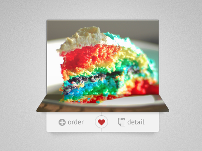 Rainbow Cake ready to order :) add button cake colors frame icons love product rainbow ui