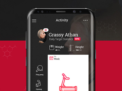 Fitness Nine Track Mobile App