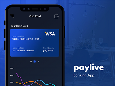 Paylive Banking App bank design ios iosapp iphone money online transfer ui ux