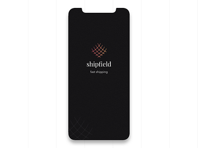 Shipfield app splash app concept design ios iphone ui ux
