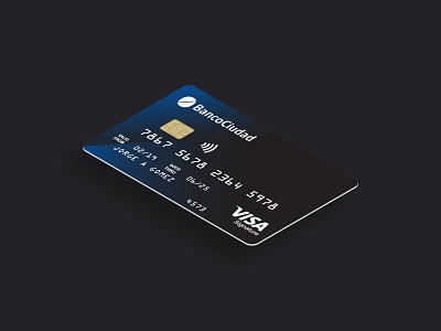 Contactless Signature Visa bank creative credit card design economy flat graphic illustration mockup set vector