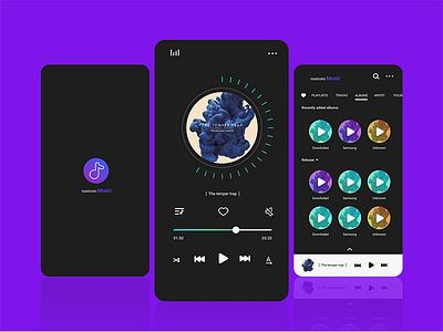 Samsung Music android app mobile music player samsung ui ux