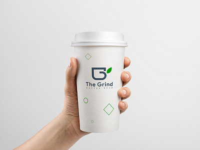 Day 2, Thirty Logos. The Grind Coffee Shop branding design logo logo design thirty logos thirtylogos thirtylogoschallenge