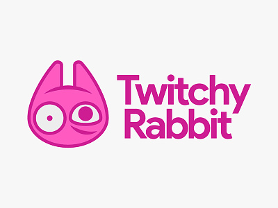 Day 3, Thirty Logos. Twitchy Rabbit branding design logo logo design thirty logos thirtylogos thirtylogoschallenge