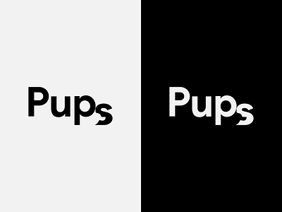Day 15, Thirty Logos. Pups branding colors creative design flat icon identity logo minimal pups thirty logos thirtylogoschallenge