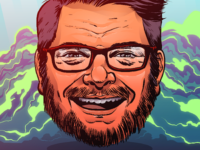 New personal avatar color illustration intuos photoshop