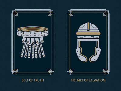 Full Armor Of God | Part 2 armor bible border christian christianity design ephesians god illustratioin illustrator simple vector