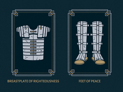 Full Armor Of God | Part 3 armor bible border christian christianity design ephesians god illustratioin illustrator simple vector