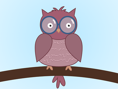 just an owl illustration owl