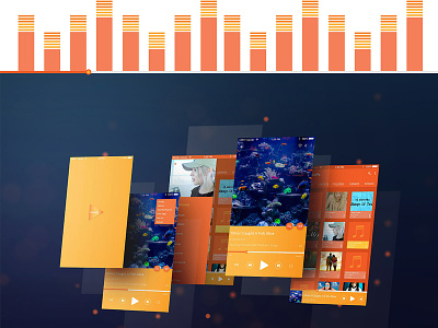 MusiPZ - Music Player - Mobile App Design adobexd appdesign design musicplayer ui