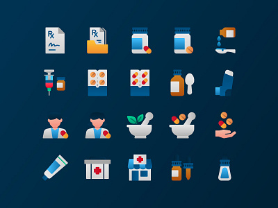 Pharmacy icons healthcare icon icon design icon set iconography icons icons pack illustraion medical pharmacy