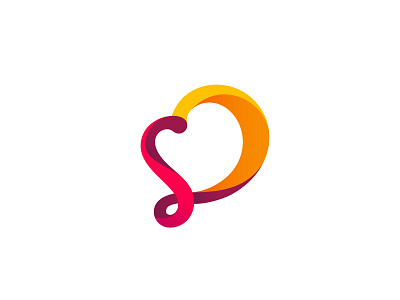 [Logo design] Sal+Doce brand branddesign branding colorfullogo geometrical gradient logo logodesign minimallogo monogram