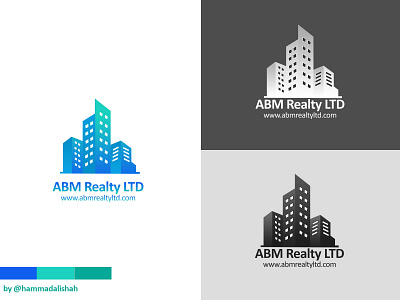 ABM Realty LTD brand identity branding design logo design real estate logo realestate redesign