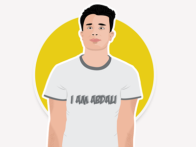 Daniyal Abdali Vector Portrait