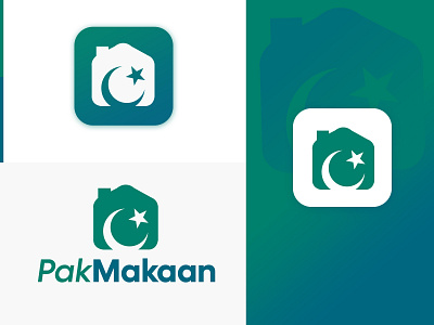 PakMakaan.com Logo Design brand identity branding design graphic design logo pakmakaan real estate startup