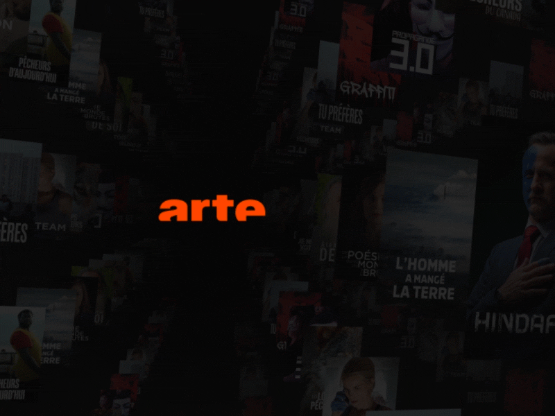 ARTE after effects arte broadcast gif infinite loop tv