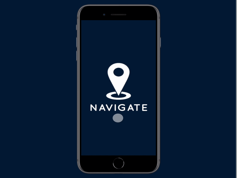 Navigate App Ux Design l By Mayank Chauhan app design concept design ui design web design