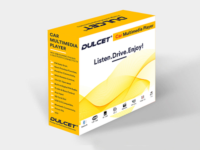 Packaging Design For Dulcet Brand app design concept design package design ui design web design