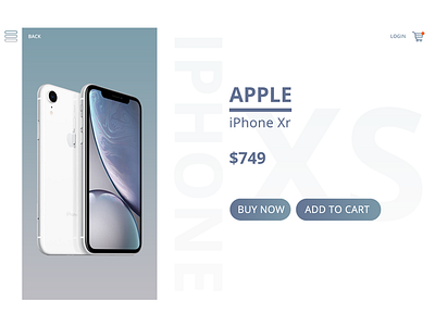 Apple Iphone Xr L Checkout Layout Ui Design By Mayank Chauhan branding design concept design graphic design ui ui design ux web design
