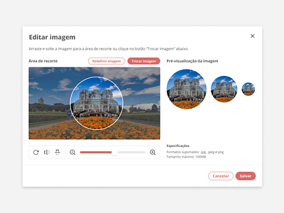 crop image component component design component library component ui concept crop design editing image editing library