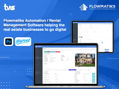 Rental Management Software Design combination design graphic design logo ui ui design website