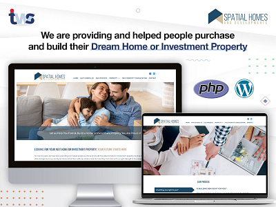 Spatial Homes Website color combination design ui ui design website