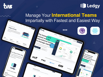 International Manage Teams by Ledy combination design development ui ui design website