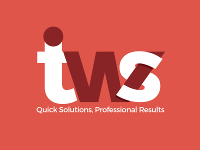 TWS Logo brand flat identity illustration tekki logo website logo