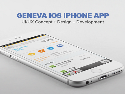 Geneva - IOS iPhone App admin attendance app desktop hrm app employees icons ipad hrm app iphone hrm app management app