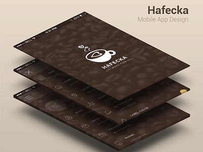 Hafecka - App UX/UI Design