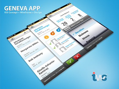 Geneva - IOS App Design