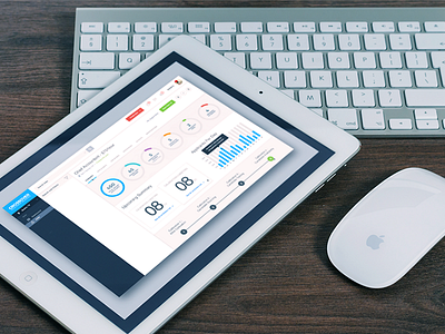 Crossover Recruitment Dashboard UI Design app flat dashboard interface jobs dashboard layout summary ui design