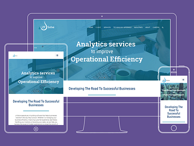 ZF-Solve Responsive Website