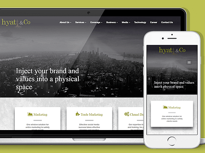 Hyatt and Co - Responsive Website