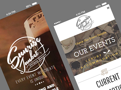 Sunrise Junket - Responsive Website