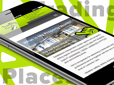 Trading Places - Responsive Website color combination css developer development html inner pages responsive website wordpress