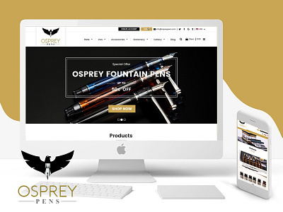 Ospreypens Responsive Website