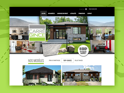 Create Carregince Web Design color combination css developer development html inner pages responsive website