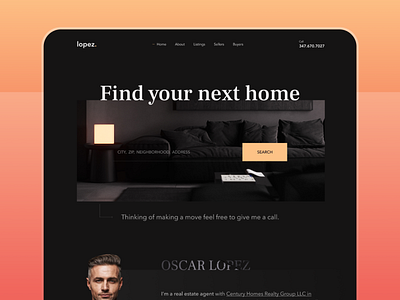 Property Selling Personal Landing Page