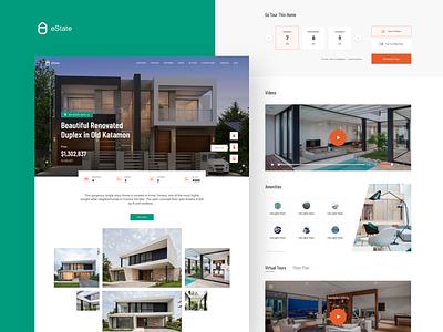 Real Estate Landing Page Design