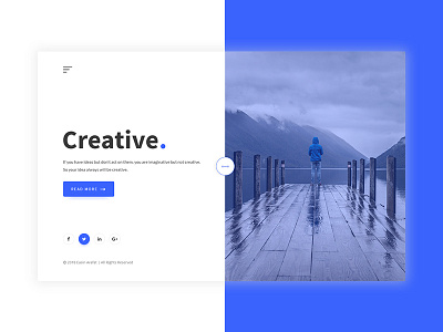 Header Exploration - Creative Design creative design exploration header idea minimal typhography ui ux web