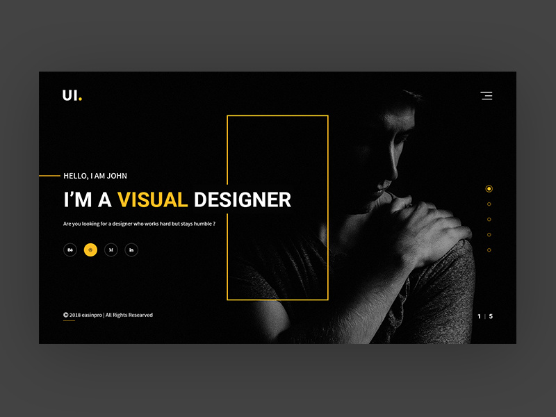 Dark Header designs, themes, templates and downloadable graphic